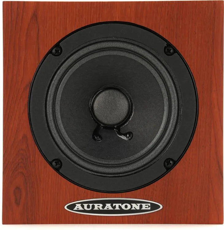 Auratone 5C ACTIVE Super Sound Cube de 4,5 pouces Moniteur de référence (grain de bois) (démo)