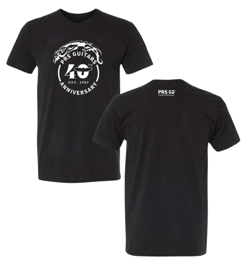 PRS 40th Anniversary Dragon Tee (Black) - XLarge