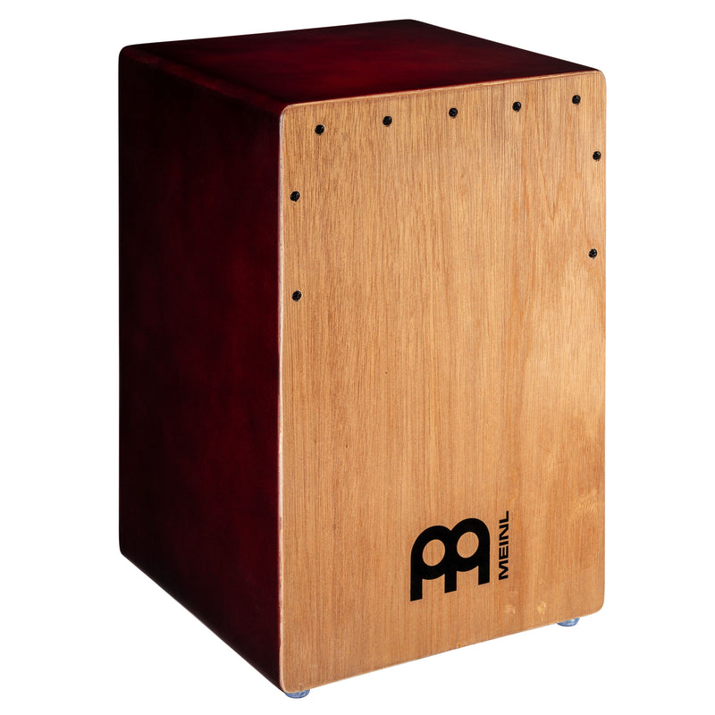 Meinl JBBCNL Jumbo Backbeat Bass Cajon Box Drum with Ported Sound Hole and Snares (Natural Luan)