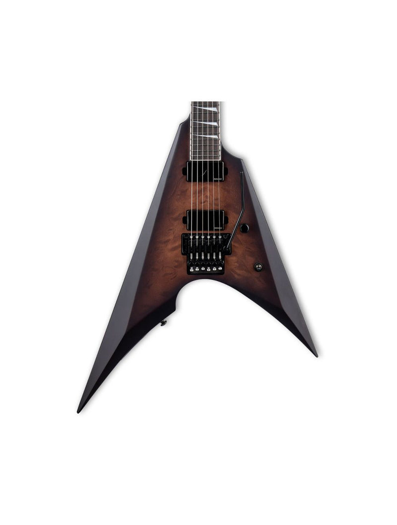 ESP ARROW-1000 Electric Guitar (Dark Brown Sunburst Satin)