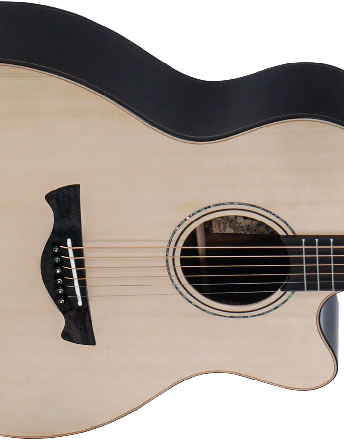 Tagima CF-1000 EQ Steel Medium Jumbo Cutaway Acoustic Guitar