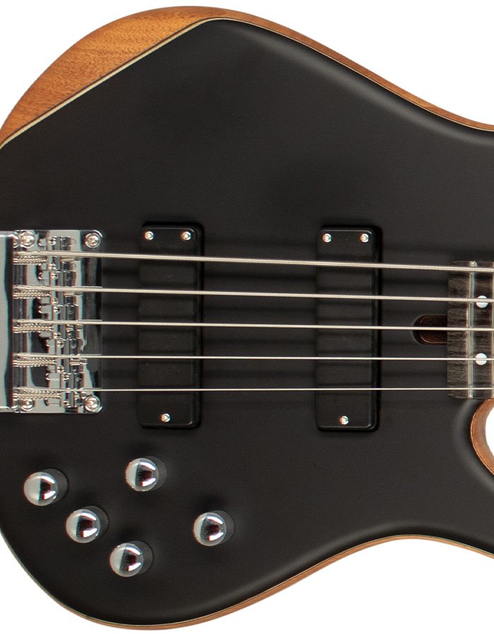 Tagima MILLENIUM TOP 5-NTS-DF Electric Bass Guitar (Black)