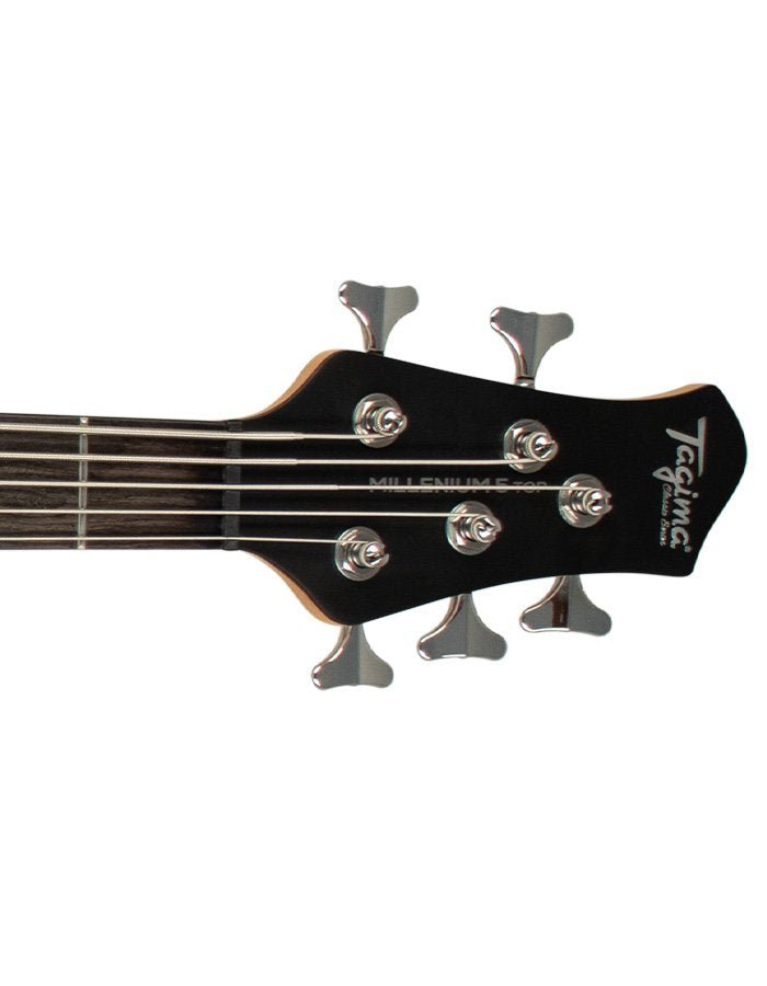 Tagima MILLENIUM TOP 5-NTS-DF Electric Bass Guitar (Black)