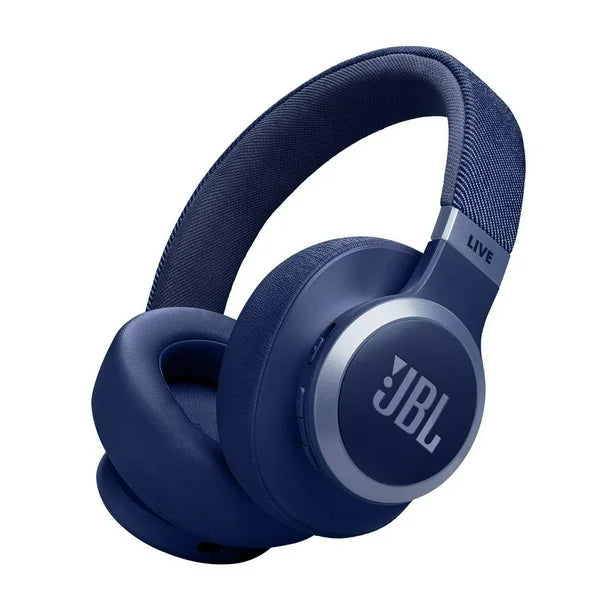 JBL LIVE 770NC Over-Ear Noise-Cancelling Headphones (Blue)