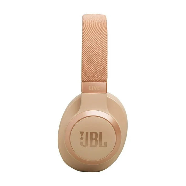 JBL LIVE 770NC Over-Ear Noise-Cancelling Headphones (Sandstone)