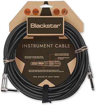 Blackstar BS-CBLSTD3MSA 1/4" To 1/4 Standard Cable - 3M (Angle)