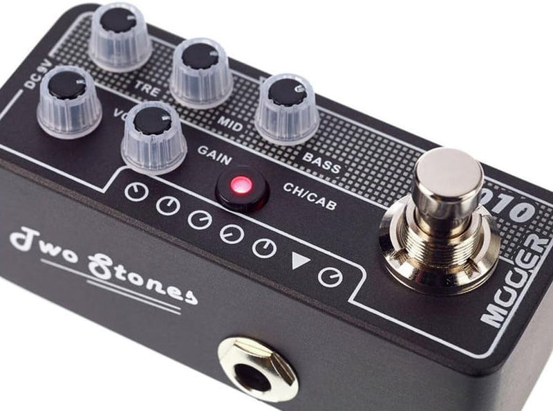 Mooer M010 Micro Pre Amp basé sur deux Rock Coral