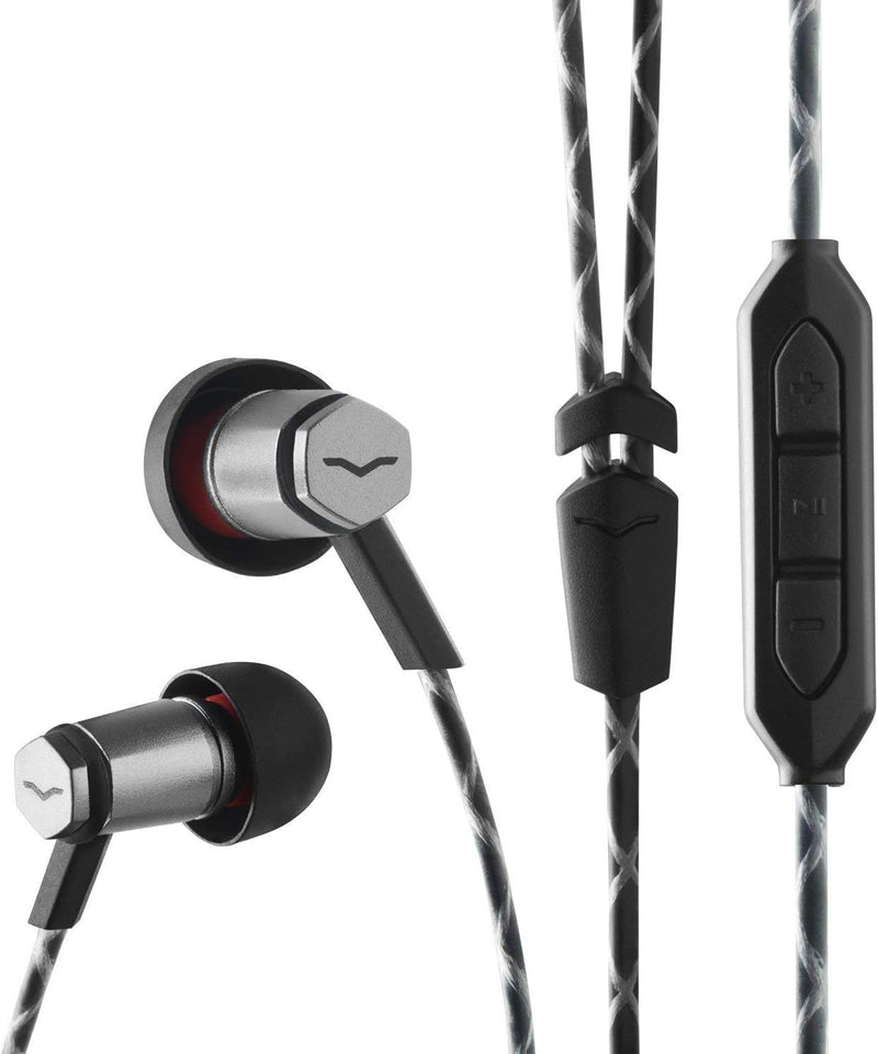 Écouteurs intra-auriculaires V-Moda FRZM-I-GB Metallo iOS Gunmetal noir