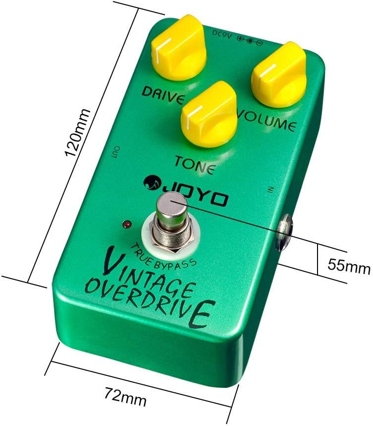 Joyo Jf-01 Effects Pedals 10 Series Vintage Overdrive Od808