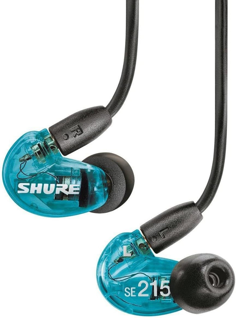 Shure SE215-SPE Special-Edition Sound-Isolating Earphones With Detachable 3.5Mm Cable Blue