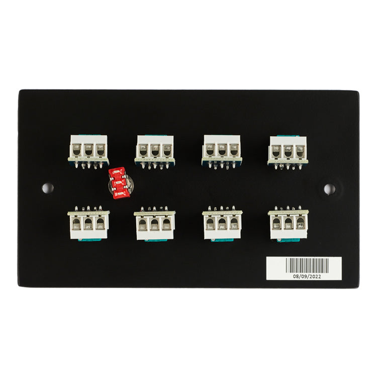 Cloud Electronics RL-1X8B Remote Volume Level Control Plate (Black)