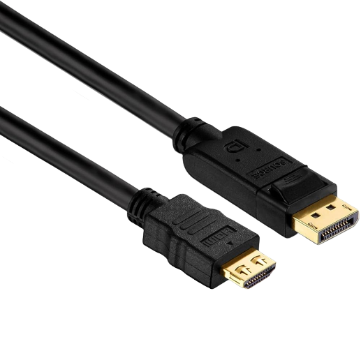 PureLink PI5100-010 Câble PureInstall DisplayPort vers HDMI avec technologie TotalWire et verrouillage sécurisé - 1 m