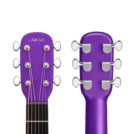 Lava Music Lava Me 4 Guitare électrique acoustique - 38 "(violet)