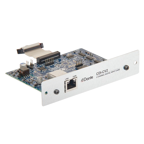 Cloud Electronics CDI-CV2 2 Channel Dante Card for CV Amplifier