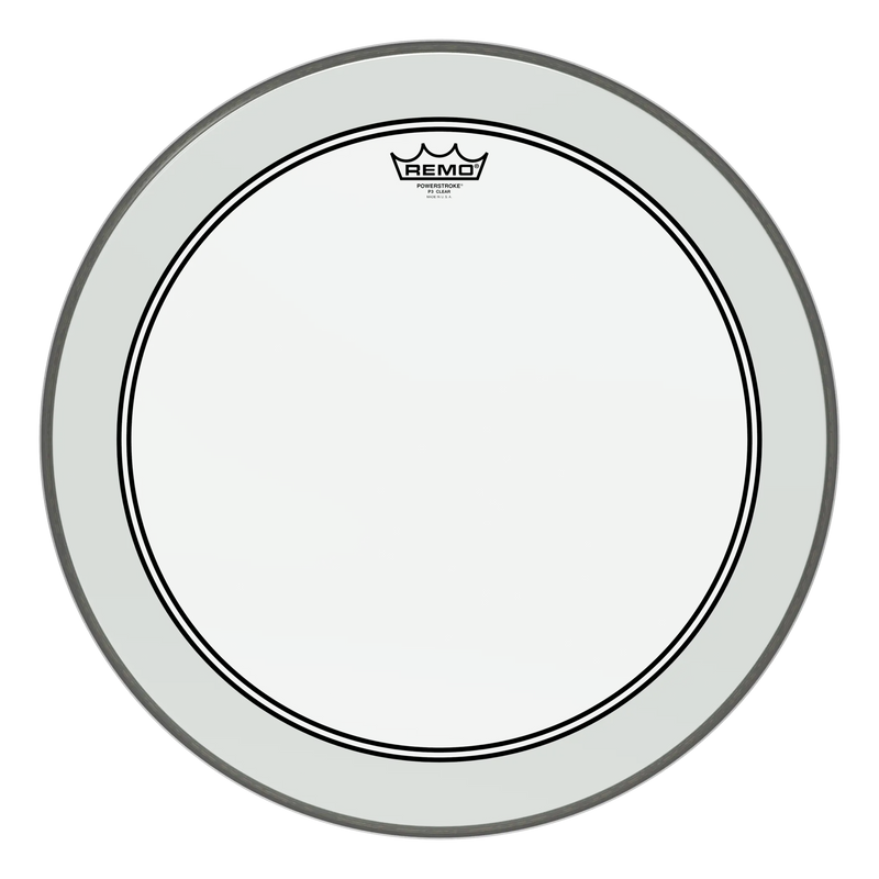 Remo POWERSTROKE P3 Clear Bass Drumhead - 22"