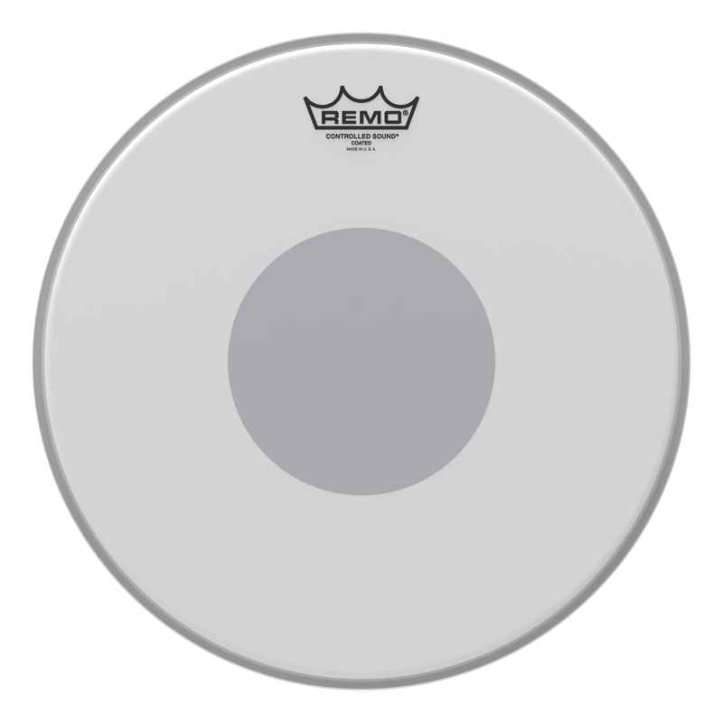 Remo CONTROLLED SOUND Coated Black Dot Drumhead (Bottom Black Dot) - 14"