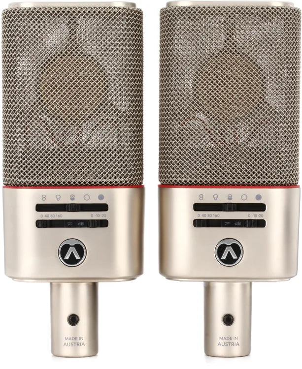 Austrian Audio OC818-DUALSETPLUS Large Diaphragm Microphone (Set of 2)