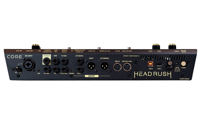 Headrush CORE Guitar FX/Modélisateur d'ampli/Processeur vocal