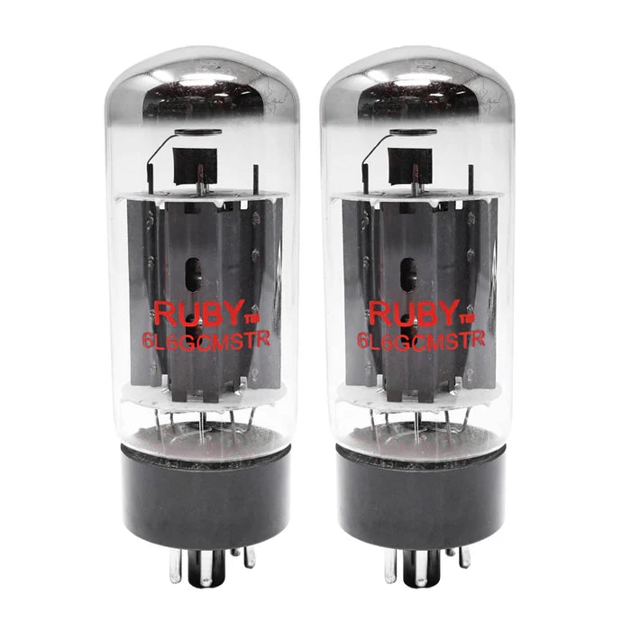 Ruby Tubes 6L6GCMSTR Power Vacuum Tube (2 Pack)
