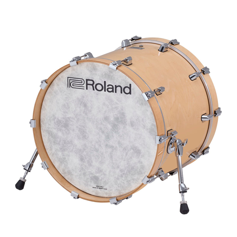 Roland KD-22-GN Acoustic Kick Drum (Glossy Natural) - 22"