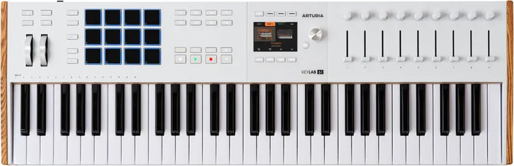 Arturia KEYLAB 61 MK3 Keyboard MIDI Controller (White) - 61 Keys