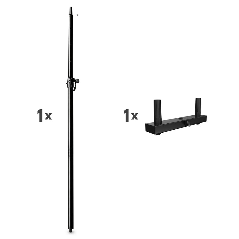 LD Systems LDS-D10G4XDSTAND Poteau d'enceinte avec fourche de montage pour DAVE 10 G4X