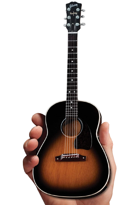 Axe Heaven GG-630 Gibson J-45 1:4 Scale Mini Guitar Model (Vintage Sunburst)