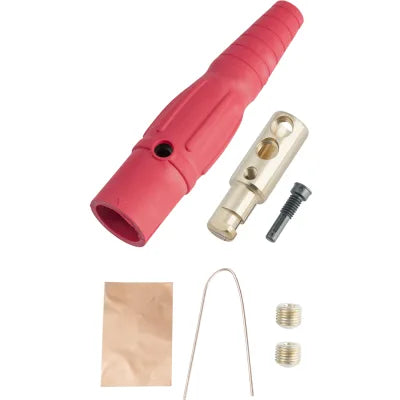 Digiflex CAM-CLS40FB-RED Female In-Line Cam-Lock w/Double Set Screw (Red)