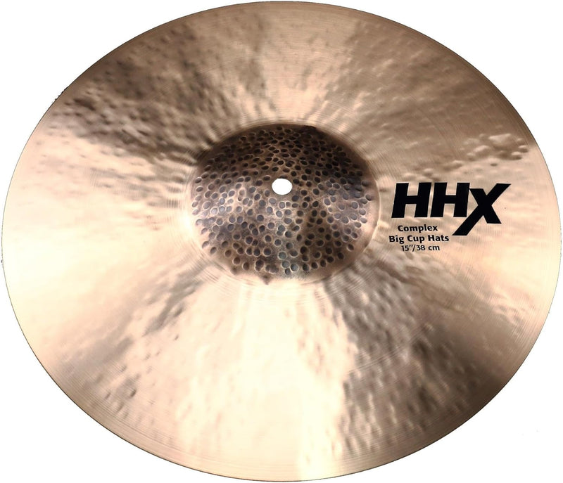 Sabian 11502XBCN/1 HHX Complex Medium Big Cup Cymbale Hi Hat Top - 15"