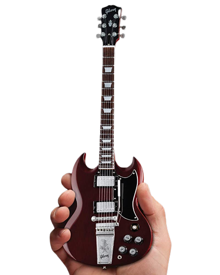 Axe Heaven GG-220 Gibson 1964 SG 1:4 Scale Mini Guitar Model (Standard Cherry)