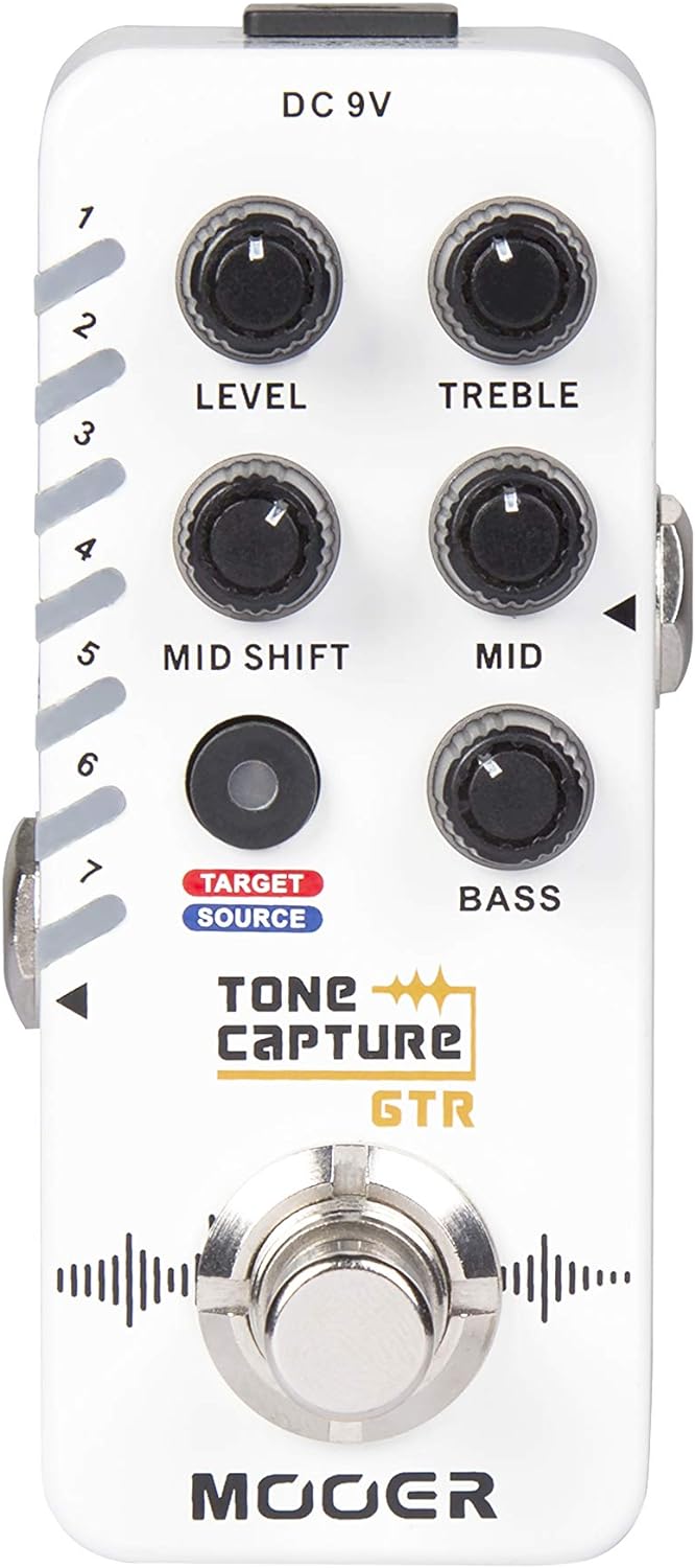 Mooer M701 Micro Series Tone Capture GTR EQ Match Pédale d'effets pour guitare