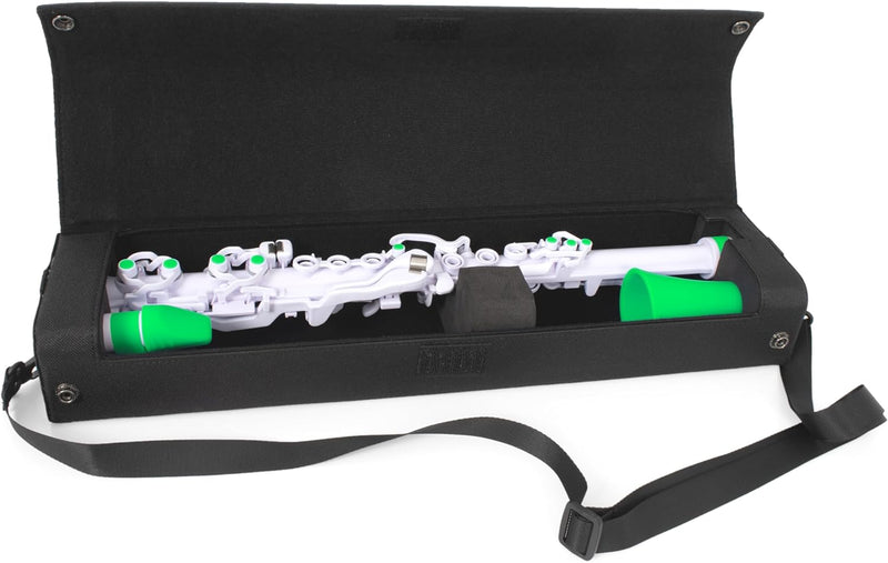 Nuvo N120CLGN Clarineo 2.0 Clarinet Kit (White/Green)