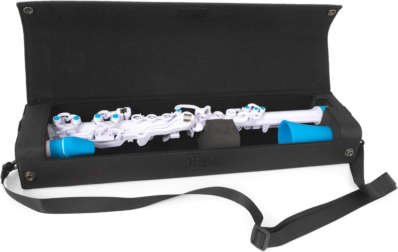 Nuvo N120CLBL Clarineo 2.0 Clarinet Kit (White/Blue)