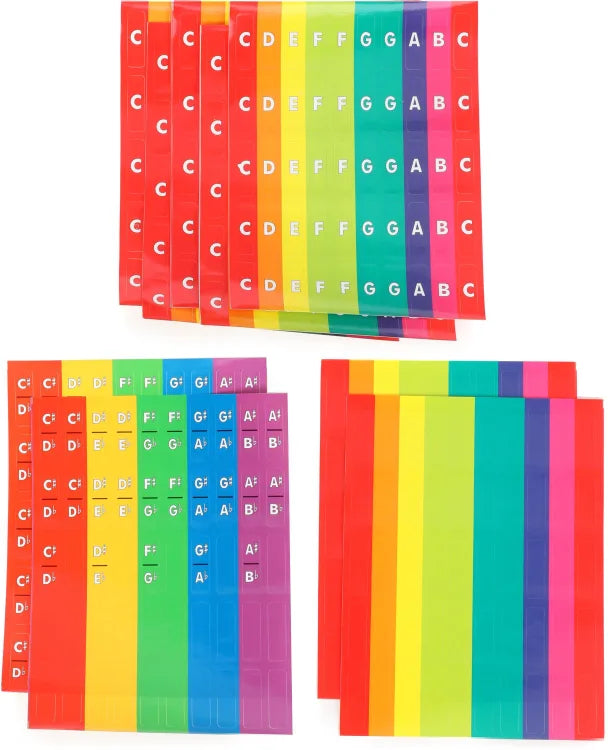 Boomwhackers CNS1 Chroma-Notes Stick-Ons