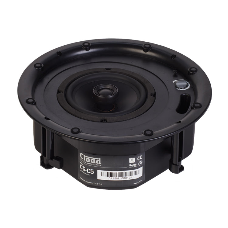 Cloud Electronics CS-C5W Ceiling Speaker (Black) - 5"