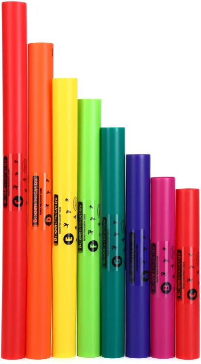 Boomwhackers BWDG 8-note C Major Diatonic Set