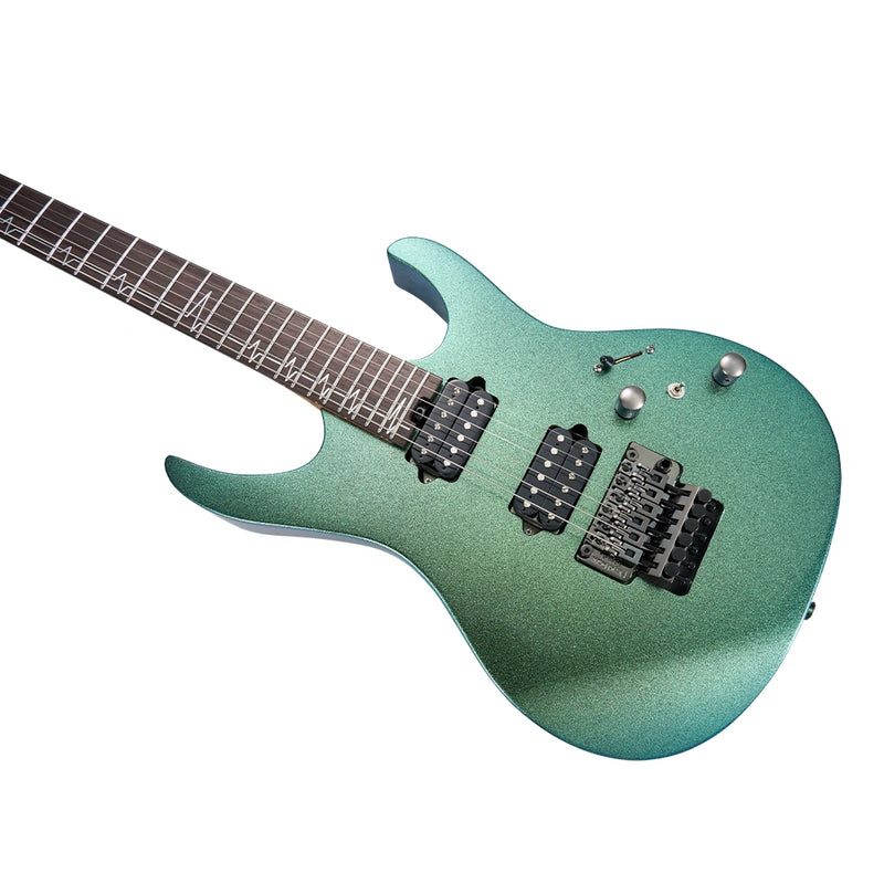 Mooer MMT100FR-AG Electric Guitar (Aurora Green)