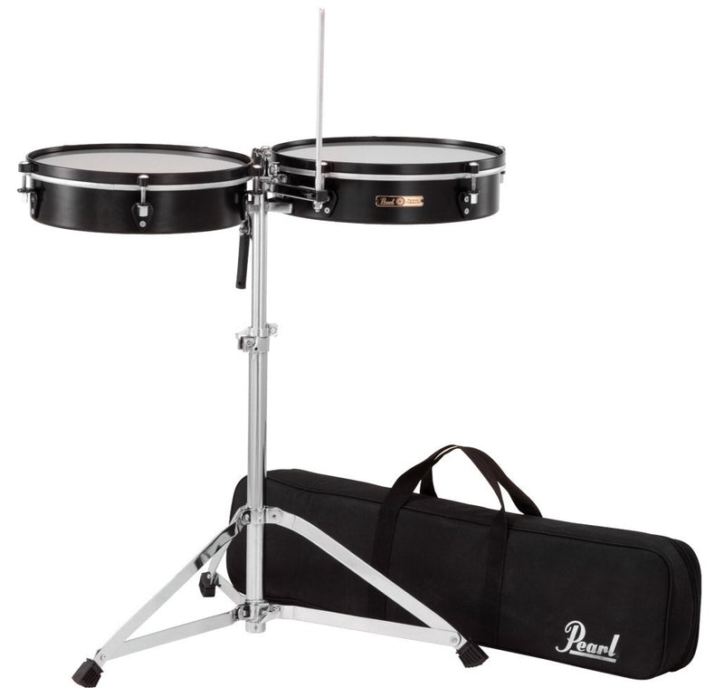 Pearl PTTM-1415 Travel Timbales With Stand