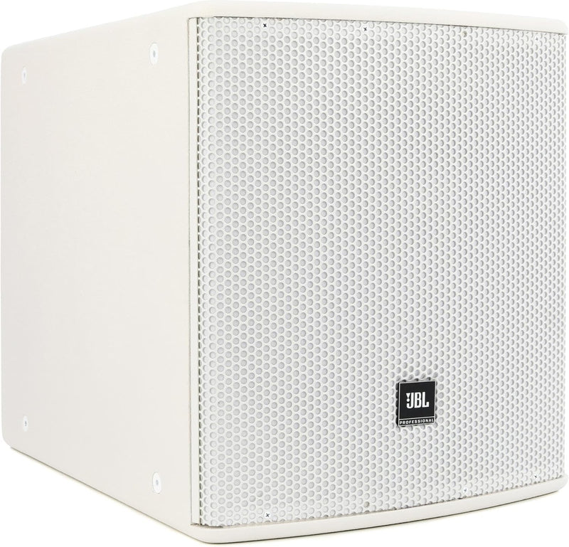 JBL ASB6115 Compact High Power Subwoofer (White) - 15"