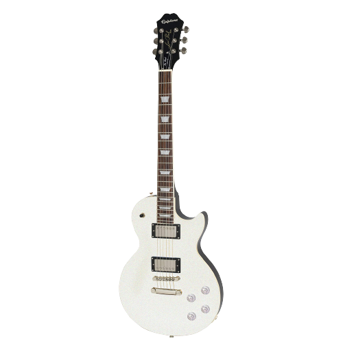 Epiphone ELMUPWNH Les Paul Muse Guitare électrique (Blanc perle métallisé)