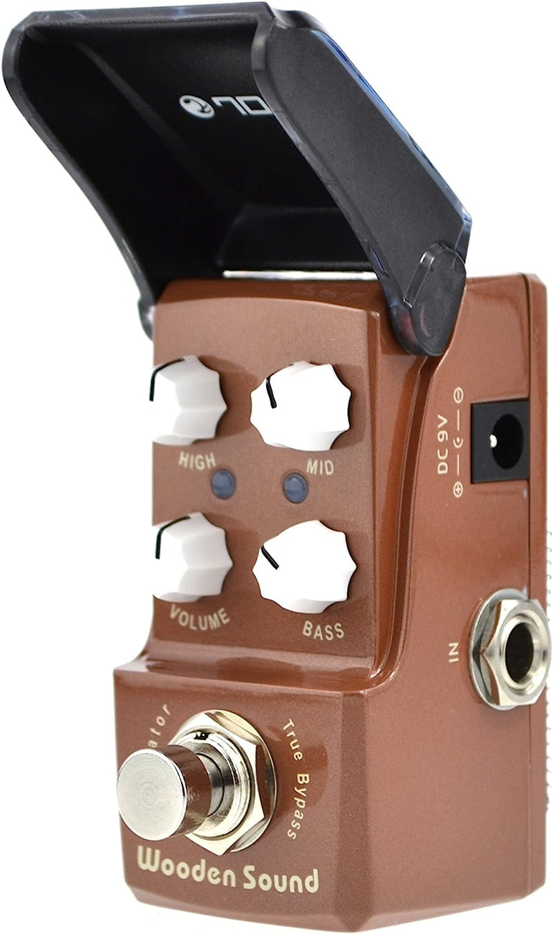Joyo Jf-323 Wooden Sound Acoustic Simulator Electric Guitar Single Effect