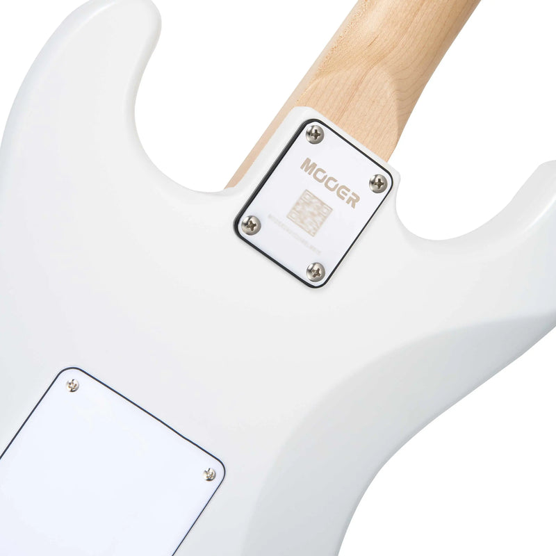 Mooer MSC11-PRO-PW Electric Guitar (Polar White)