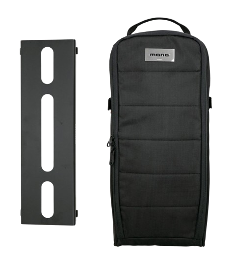 Mono LITE+ Pedalboard & TICK+ 2.0 Accessory Case 2.0 Bundle (Black)