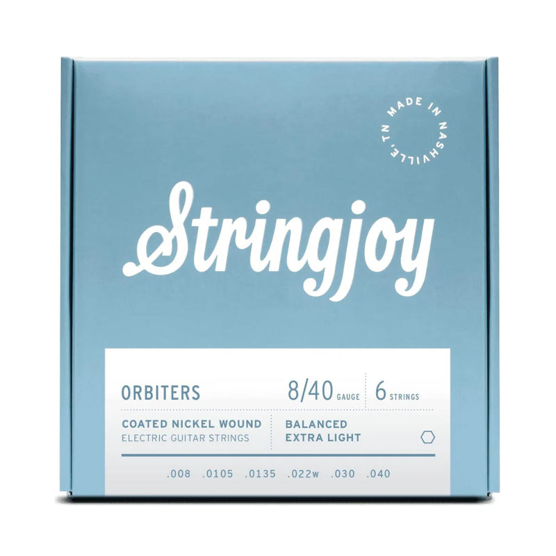 Stringjoy SJ-OR0840 Electric Guitar Strings Balanced Extra Light - 8-40