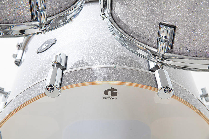 Gewa G9 PRO 5 SE Digital Drum Set (Silver Sparkle)