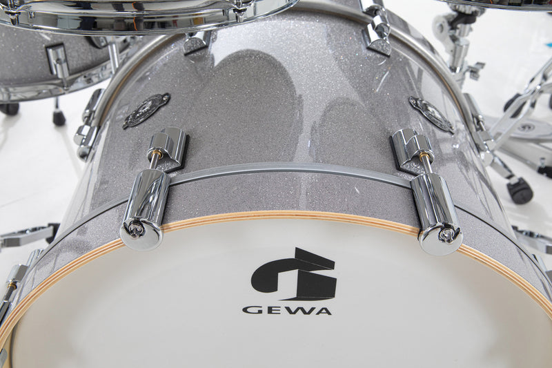 Gewa G9 PRO 5 SE Digital Drum Set (Silver Sparkle)