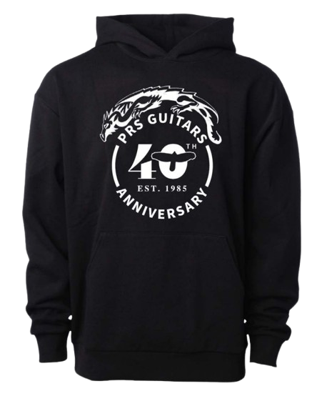 PRS 40th Anniversary Dragon Pullover Hoodie (Black) - XLarge