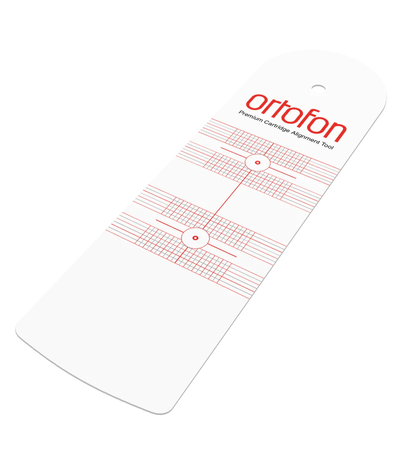Ortofon Premium Alignment Tool Extra Large with High-Visibility Printing