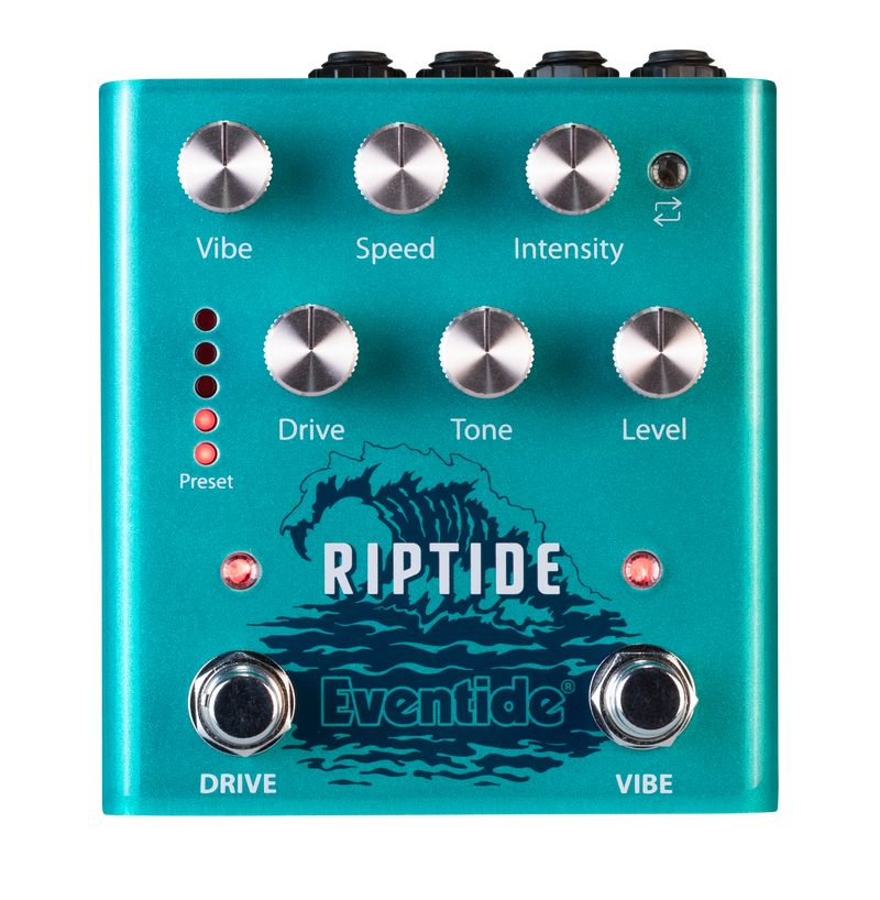 Eventide RIPTIDE Stereo Dual-voice Drive and Uni-Vibe Pedal