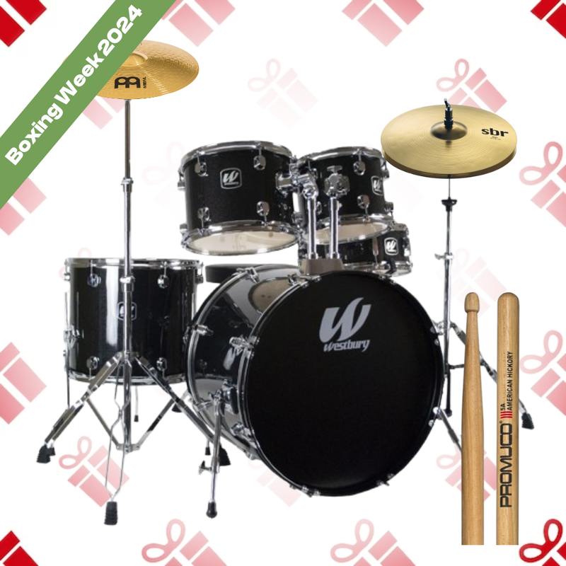 Acoustic Drummer Starter Pack For Beginner (Boxing Week Special Bundle)